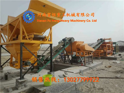 全自動水泥磚機-河南富恒重工機械-馬路花免燒磚機